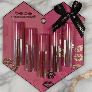 bebe 5 pc Matte Liquid Lipsticks